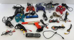 lot 225 image: Misc. Vintage Gaming Controllers & More
