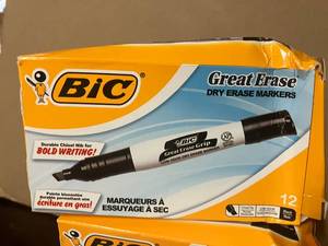 Dry Erase Markers and Board Cleaner