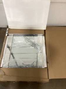 Empire Art Direct Medium Rectangle Beveled Glass Modern Mirror (40 in. H x 30 in. W) Customer Returns See Pictures