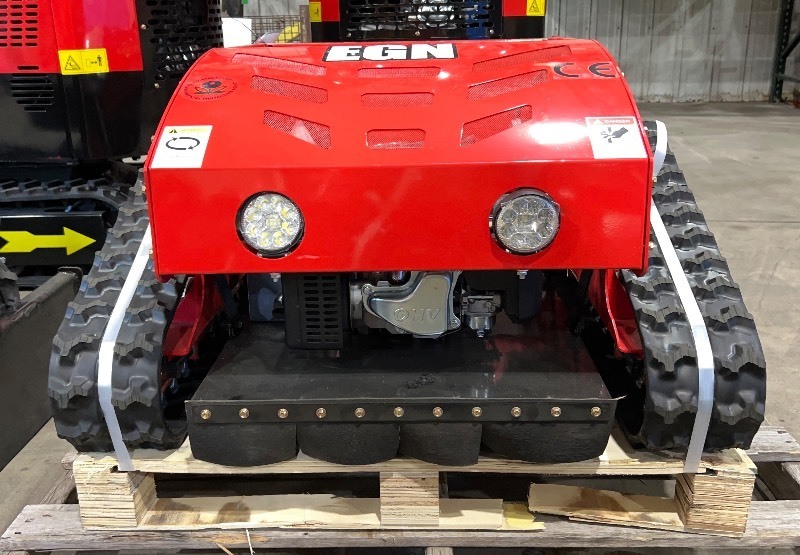 lot 23 image: 2024 EGN Remote Control Lawn Mower EG750