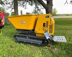 lot 21 image: 2024 EGN Crawler Rotary Dumper EGX1200 