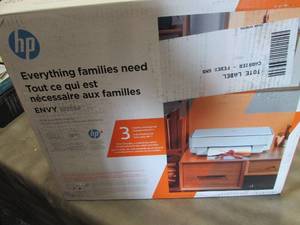 lot 48 image: HP ENVY 6055e Wi-Fi All-in-One Inkj...