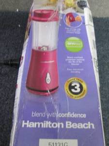 lot 97 image: Hamilton Beach Single-Serve Blender...