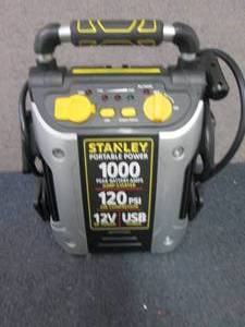 lot 104 image: Stanley 1000-Amp Jump Starter with ...