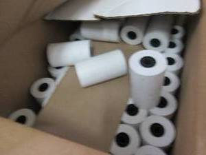 lot 127 image: Thermal Paper Rolls...