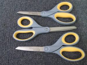 lot 130 image: 3 Wescott Titanium Scissors...