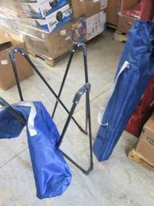 lot 139 image: 2 Folding Stands with Bags...