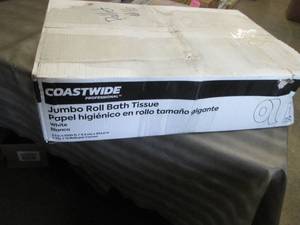lot 157 image: Case of 12 Rolls Coastwide Jumbo Ro...
