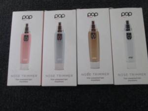lot 195 image: 4 Pop Sonic Nose & Ear Hair Trimmer...