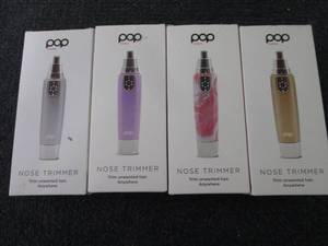 lot 197 image: 4 Pop Sonic Nose & Ear Hair Trimmer...