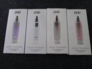 lot 199 image: 4 Pop Sonic Nose & Ear Hair Trimmer...