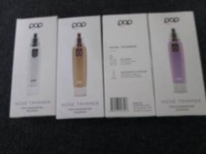 lot 200 image: 4 Pop Sonic Nose & Ear Hair Trimmer...