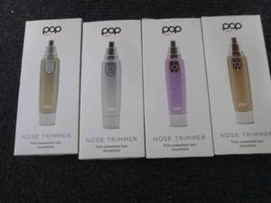 lot 203 image: 4 Pop Sonic Nose & Ear Hair Trimmer...