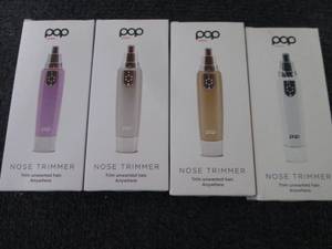 lot 204 image: 4 Pop Sonic Nose & Ear Hair Trimmer...