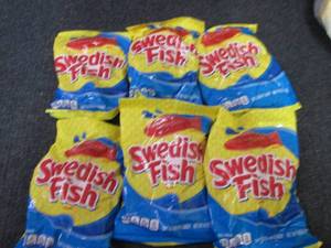 lot 262 image: 6- 8 oz Swedish Fish...