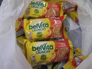 lot 283 image: 12 pks BelVita Crunchy Breakfast Bi...