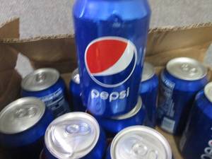 lot 308 image: 14 Cans Pepsi...