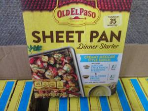 lot 330 image: 10-3.9 oz Old El Paso Sheet Pan Din...