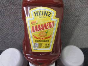 lot 346 image: 6- 14 oz Heinz Habanero Tomato Ketc...