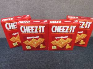 lot 347 image: 4- 7 oz Cheez-It Original Crackers ...