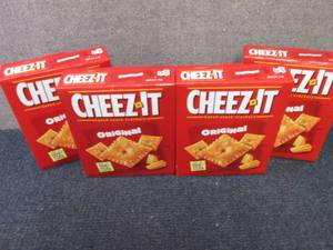 lot 350 image: 4- 7 oz Cheez-It Original Crackers ...