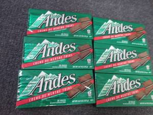 lot 354 image: 6- 4.67 oz Andes Crme de Menthe T...