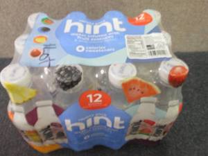 lot 395 image: 12- 16 oz Hint Variety Pack...