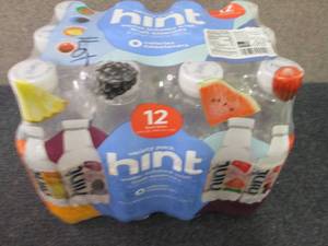 lot 396 image: 12- 16 oz Hint Variety Pack...