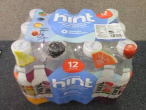 lot 397 image: 12- 16 oz Hint Variety Pack...