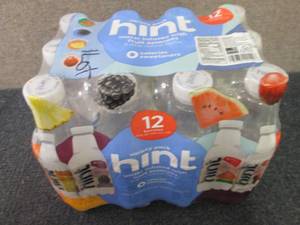 lot 398 image: 12- 16 oz Hint Variety Pack...