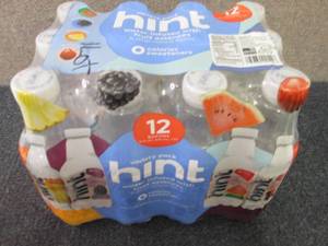 lot 399 image: 12- 16 oz Hint Variety Pack...