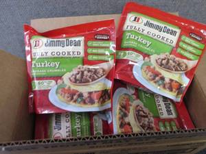 lot 447 image: CC 6-9.6 oz FROZEN Jimmy Dean Fully...
