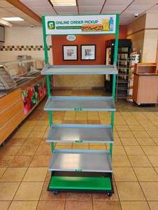 lot 34 image: ROLLING TAKE-OUT SHELF