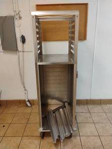 lot 62 image: LOCKWOOD SHEET PAN CART