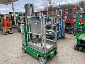 lot 10 image: 2017 Genie GR 20 Electric Vertical Mast Lift