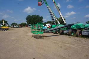 lot 1 image: 2015 Sky Jack Model SJ61T 4 x 4 Aerial Telescoping Boom Lift