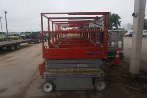 lot 12 image: 2012 Sky Jack SJ III 3219 Scissors Lift