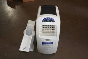 lot 9 image: Soleus 10,000 BTU Evaporative Portable Air Conditioner with Dehumidifier