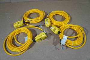 lot 125 image: 4 GFI Replacement Power Cords