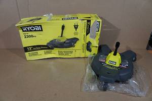 lot 203 image: Ryobi 12 Surface Cleaner for Electric Pressure Washer