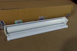 lot 48 image: Roller Shades for 21x72 Windows -White