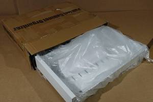 lot 61 image: Pullout Cabinet Organizer -White, 12x21
