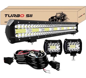 lot 98 image: Turbo SII 20 LED Light Bar for TrucksJeep ATVUTVSUVBoats