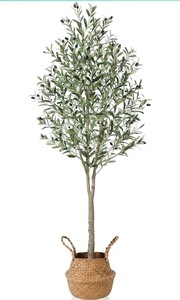 lot 84 image: 70 Artificial Olive Tree