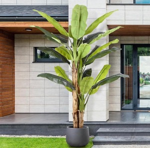 lot 89 image: 8.5 Artificial Banana Tree