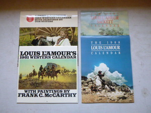 lot 12 image: Louis LAmour Calendars