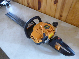 lot 55 image: Poulan Pro Gas Powered Hedge Trimmer