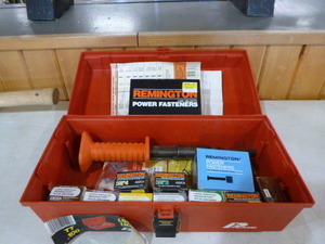 lot 94 image: Remington Powder Actuated Tool and Power Loads