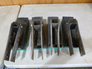 lot 95 image: 4 Heavy Duty Hinged Dock Slides