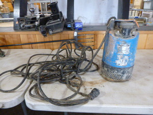 lot 128 image: Tsurumi Submersible Pump